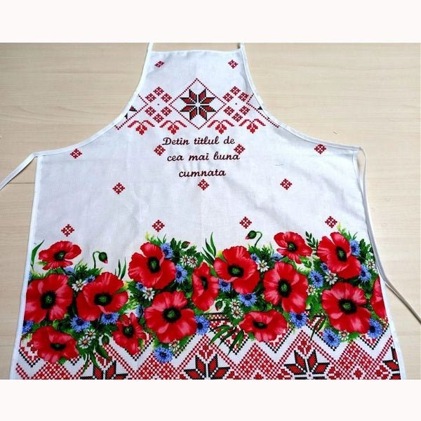 Sort de bucatarie pentru gatit MCF traditional cadou inedit mame sotii prietene - MCF România