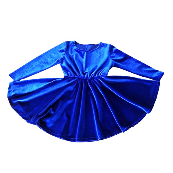 Velvet Princess Dress Emerald green velvet 5-6 years