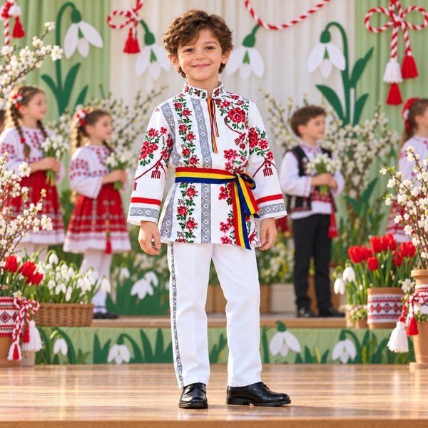 Costum tradițional copii MCF - Moldova
