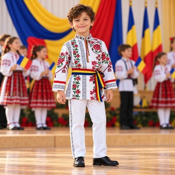 Costum tradițional copii MCF - Moldova