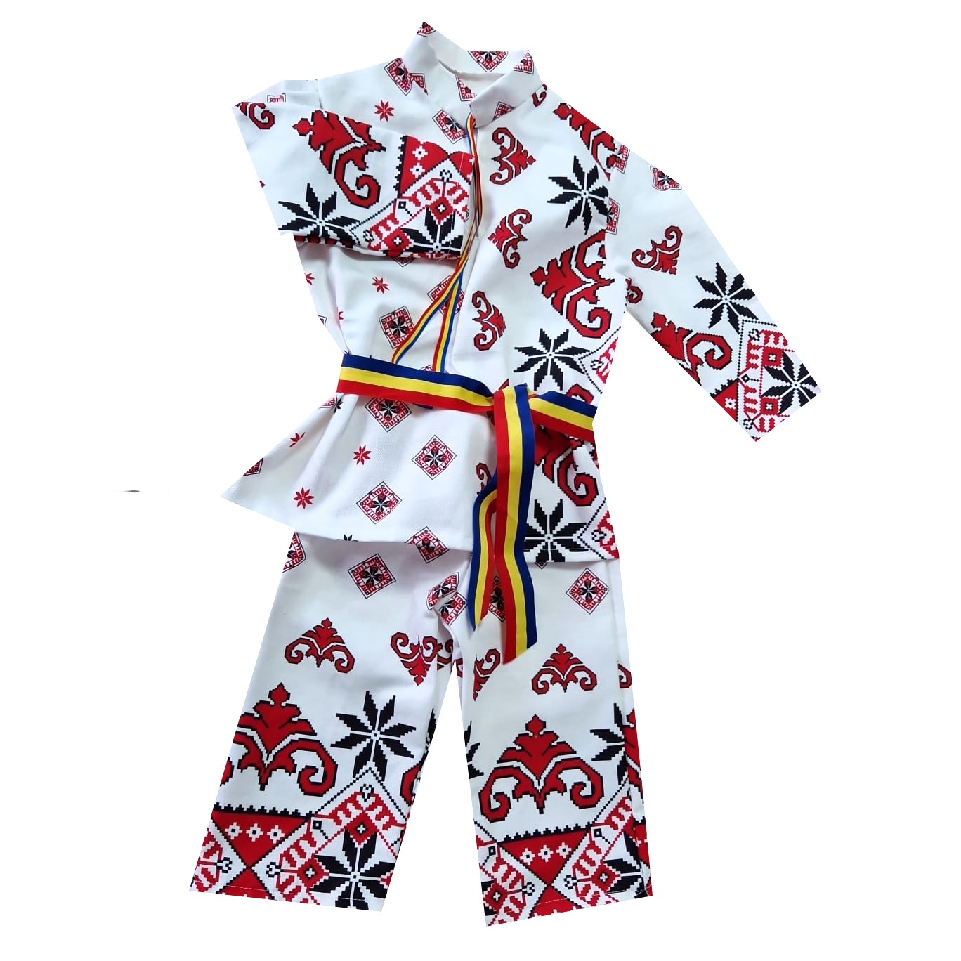 Traditional Transylvanian costume set 1-2 years
