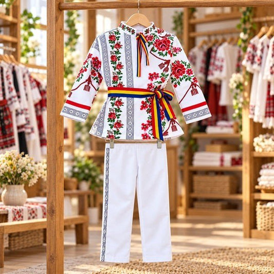 Costum tradițional copii MCF - Moldova