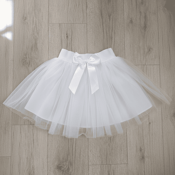 Fustă tutu albă