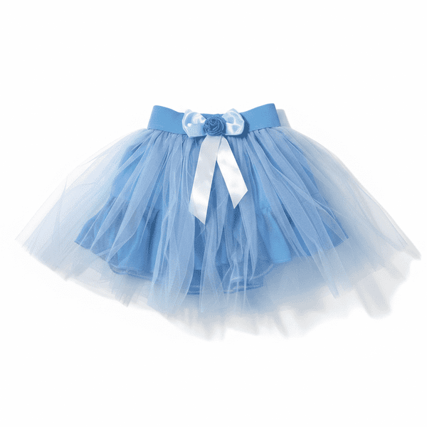 Fustă tutu albastră pentru fete