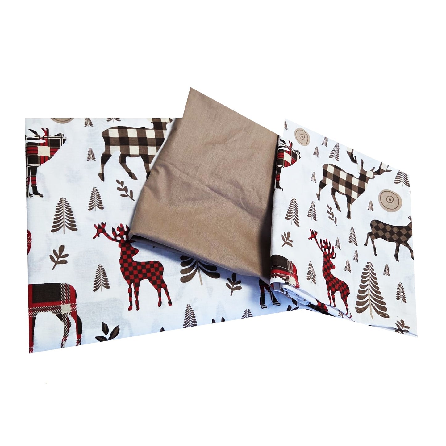 Lenjerie de pat  MCF, Reni, bumbac satinat, moale si confortabila craciun 2025