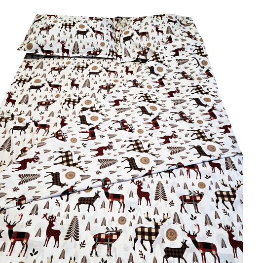 Lenjerie de pat  MCF, Reni, bumbac satinat, moale si confortabila craciun 2025