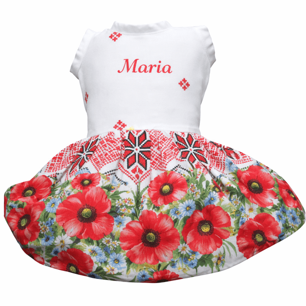 Rochie fete MCF traditionala Oaș - personalizata cu nume