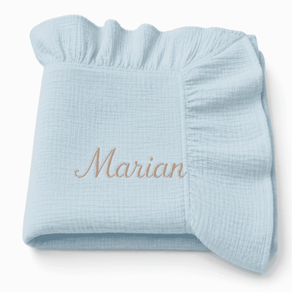 Păturică Muselină Albastru - Marian