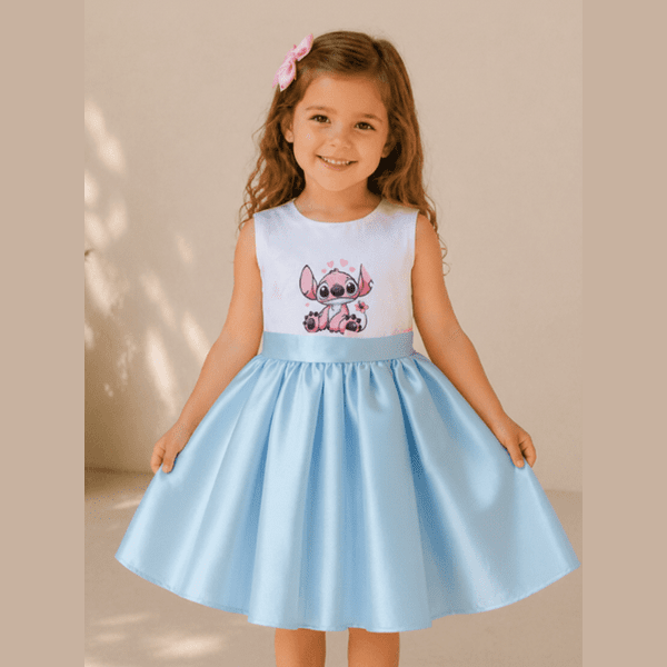 Rochie Angel albastru deschis 1