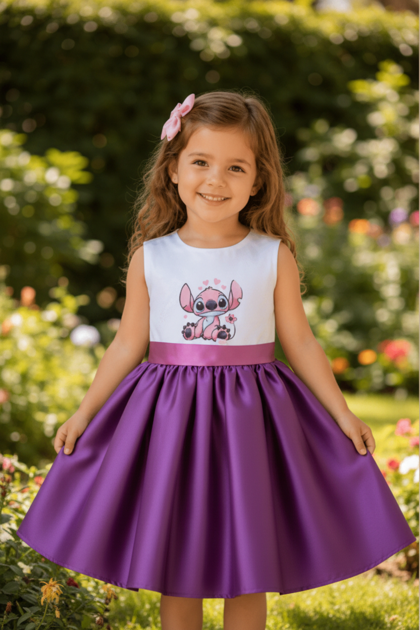 Rochie Angel Mov - Grădină