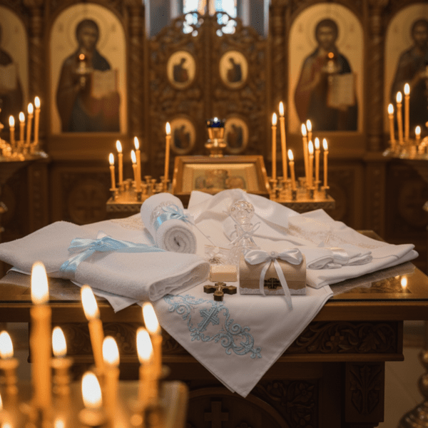 Trusou botez BabyBlue - altar