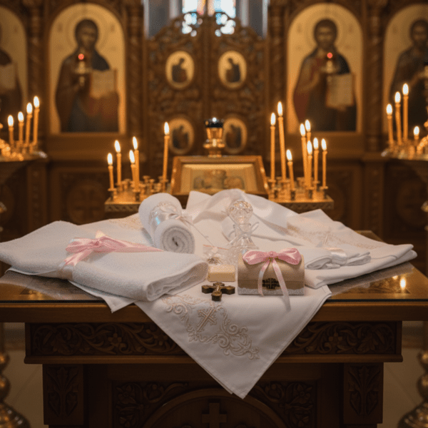 Trusou botez Roz - altar